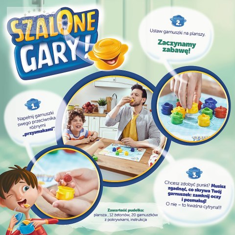 Gra rodzinna Szalone Gary Trefl 01767