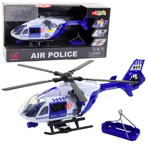 Helikopter Policyjny Hak Nosze Światła Dźwięki 1:12