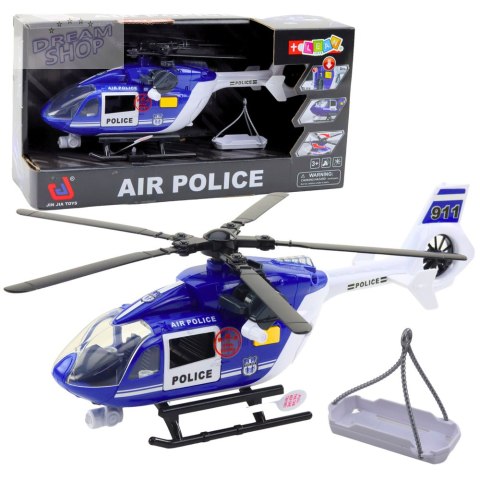 Helikopter Policyjny Hak Nosze Światła Dźwięki 1:14 Helikopter Policyjny Hak Nosze Światła Dźwięki 1:14