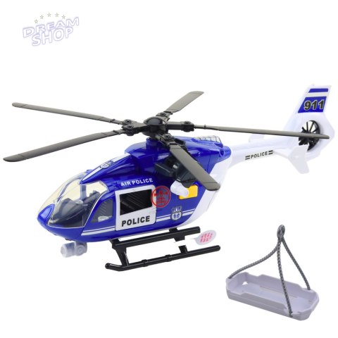 Helikopter Policyjny Hak Nosze Światła Dźwięki 1:14 Helikopter Policyjny Hak Nosze Światła Dźwięki 1:14