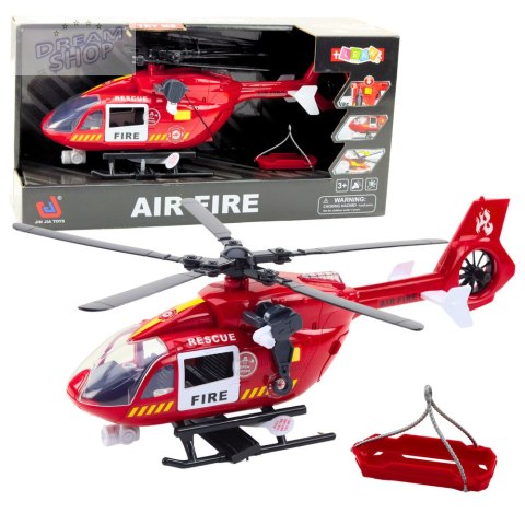 Helikopter Straży Pożarnej Hak Nosze Światła Dźwięki 1:12 Helikopter Straży Pożarnej Hak Nosze Światła Dźwięki 1:12