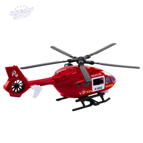 Helikopter Straży Pożarnej Hak Nosze Światła Dźwięki 1:12 Helikopter Straży Pożarnej Hak Nosze Światła Dźwięki 1:12