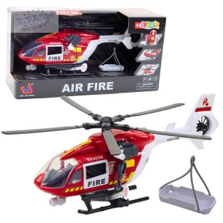 Helikopter Straży Pożarnej Hak Nosze Światła Dźwięki 1:14