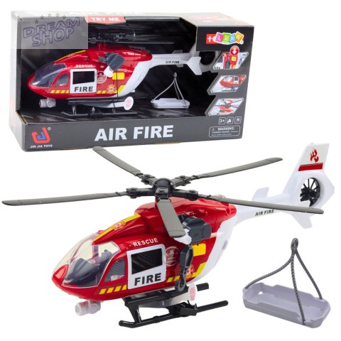 Helikopter Straży Pożarnej Hak Nosze Światła Dźwięki 1:14