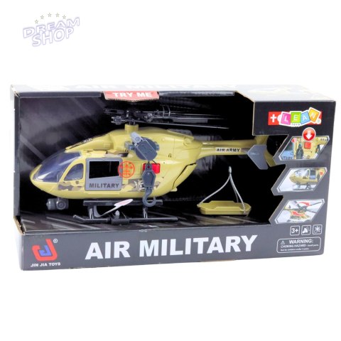 Helikopter Wojskowy Militarny Hak Nosze Światła Dźwięki 1:14 Helikopter Wojskowy Militarny Hak Nosze Światła Dźwięki 1:14