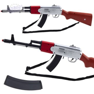 Karabin Strzelba Rekwizyt Pasek Na Ramię Brązowy Dźwięki 65cm