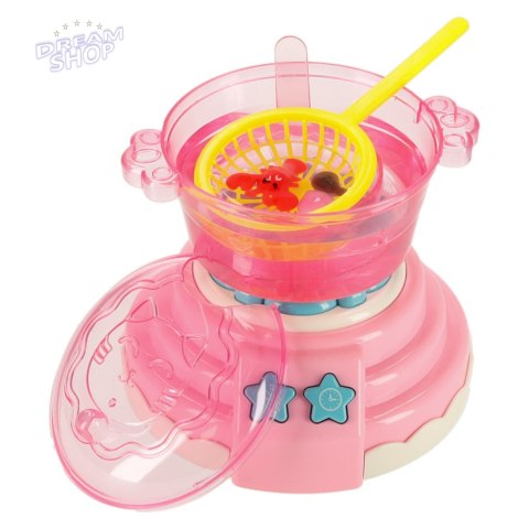 Klej żel kryształowy 3D crystal glue magiczna kuchnia szablony kreatywny zestaw 62 elementy różowy
