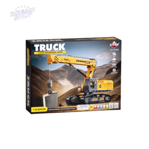 Koparka Gąsienicowa Do Złożenia DIY Zdalnie Sterowana RC 133el Koparka Gąsienicowa Do Złożenia DIY Zdalnie Sterowana RC 133el