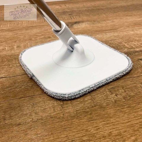 Mop obrotowy prostokątny płaski rotacyjny czysta brudna woda wyciskacz Mop obrotowy prostokątny płaski rotacyjny czysta brudna woda wyciskacz