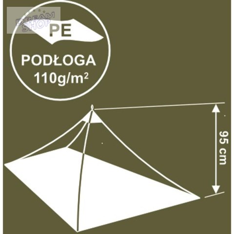 NAMIOT MOSKITIERA 200X120X95CM ENERO CAMP