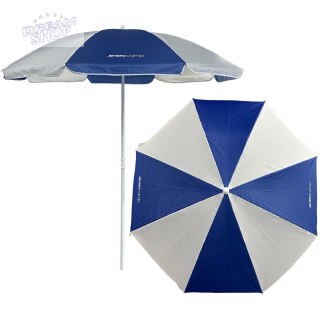 PARASOL PLAŻOWO BALKONOWY 160CM BIAŁO NIEBIESKI 1067643
