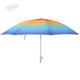 PARASOL PLAŻOWY OGRODOWY MANDALA 180CM RAINBOW