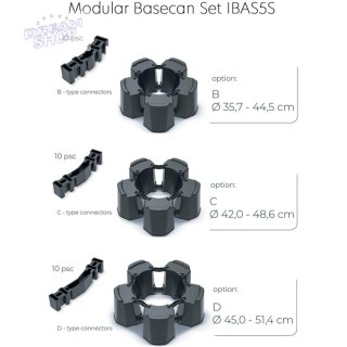 PODSTAWA DO ZBIORNIKA NA WODĘ DESZCZÓWKĘ MODULAR 5 BASECAN ANTRACYT