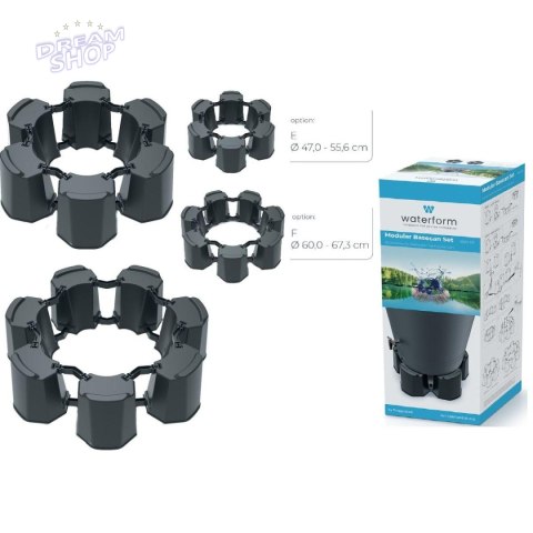 PODSTAWA DO ZBIORNIKA NA WODĘ DESZCZÓWKĘ MODULAR 6 BASECAN ANTRACYT PODSTAWA DO ZBIORNIKA NA WODĘ DESZCZÓWKĘ MODULAR 6 BASECAN ANTRACYT