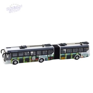 Trolejbus Miejski Zdalnie Sterowany RC Światła Transport Publiczny