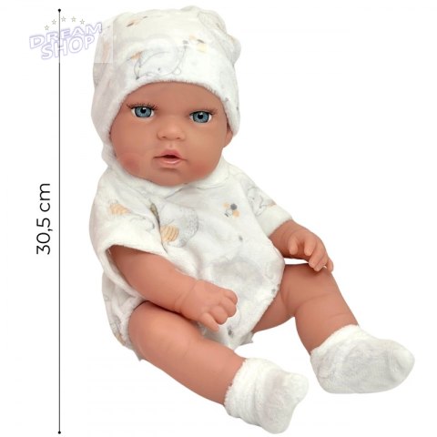 WOOPIE ROYAL Zestaw Lalka Bobas 30,5 cm + Nosidełko Różowe