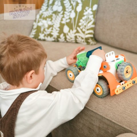 WOOPIE Zestaw Klocki Konstrukcyjne Pojazdy STEM 163 el. WOOPIE Zestaw Klocki Konstrukcyjne Pojazdy STEM 163 el.