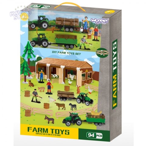 WOOPIE Zestaw Mały Farmer XL Figurki Gospodarstwo WOOPIE Zestaw Mały Farmer XL Figurki Gospodarstwo