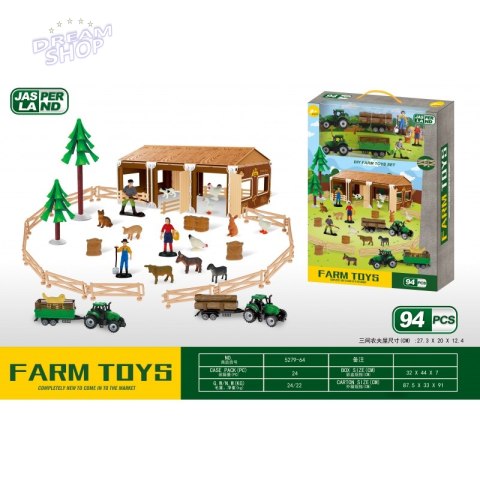 WOOPIE Zestaw Mały Farmer XL Figurki Gospodarstwo WOOPIE Zestaw Mały Farmer XL Figurki Gospodarstwo