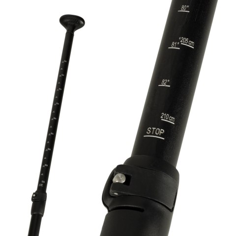 Wiosło do deski SUP regulowane składane 2 częściowe 170-210 cm