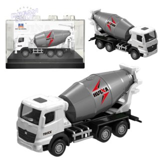 Betoniarka Metalowa Model Kolekcjonerski Huina Biała 1:80