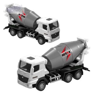 Betoniarka Metalowa Model Kolekcjonerski Huina Biała 1:80