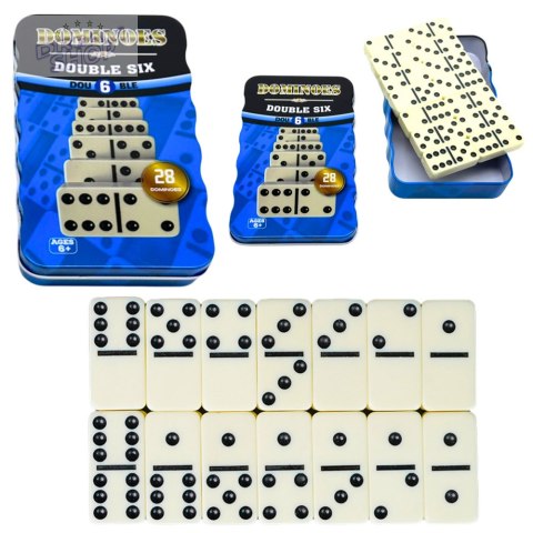 Domino Gra Klasyczna Rodzinna Logiczna Zręcznościowa 28 Kostek Domino Gra Klasyczna Rodzinna Logiczna Zręcznościowa 28 Kostek