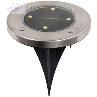 LAMPA SOLARNA 4 LED SMD DO WBICIA W PODŁOŻE KPL.4SZT