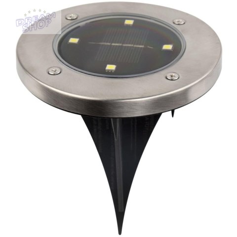 LAMPA SOLARNA 4 LED SMD DO WBICIA W PODŁOŻE KPL.4SZT LAMPA SOLARNA 4 LED SMD DO WBICIA W PODŁOŻE KPL.4SZT