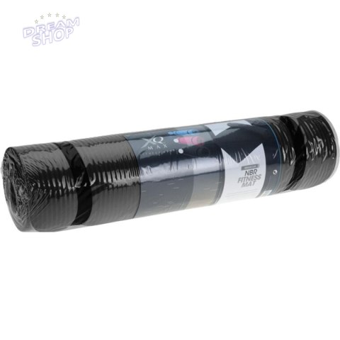 MATA FITNESS NBR ANTYPOŚLIZGOWA XQMAX - CZARNY