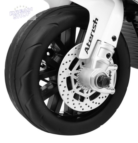 Motor BMW S1000 RR Mini na akumulator dla dzieci Czerwony + 3 koła + Dźwięki + LED Motor BMW S1000 RR Mini na akumulator dla dzieci Czerwony + 3 koła + Dźwięki + LED