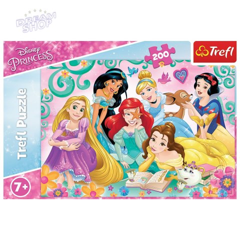 Puzzle - 200 - Radosny świat księżniczek - Disney Princess Trefl 13268 Puzzle - 200 - Radosny świat księżniczek - Disney Princess Trefl 13268