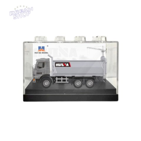 Wywrotka Metalowa Model Kolekcjonerski Huina Srebrna 1:80