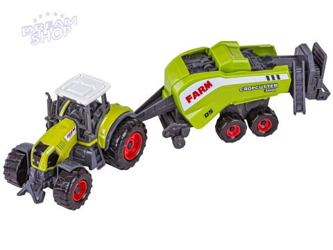 Zestaw 3 Pojazdów, Maszyny Rolnicze, 2 x Traktor, Kombajn, Farma Zestaw 3 Pojazdów, Maszyny Rolnicze, 2 x Traktor, Kombajn, Farma