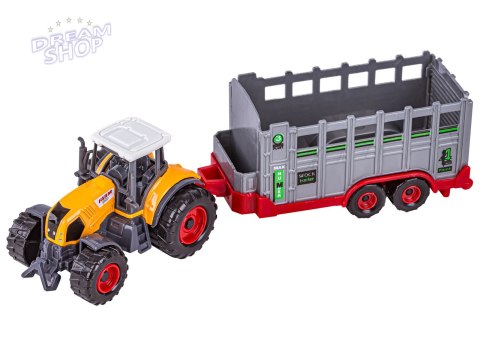 Zestaw 3 Pojazdów, Maszyny Rolnicze, 2 x Traktor, Kombajn, Farma Zestaw 3 Pojazdów, Maszyny Rolnicze, 2 x Traktor, Kombajn, Farma