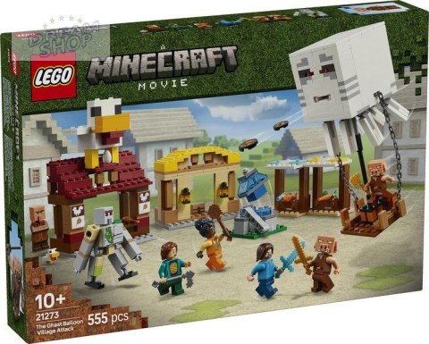LEGO(R) MINECRAFT 21273 Atak balonowego Ghasta na... LEGO(R) MINECRAFT 21273 Atak balonowego Ghasta na...