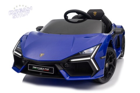 Pojazd Lamborghini Revuelto Niebieski Pojazd Lamborghini Revuelto Niebieski