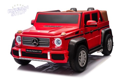 Pojazd Mercedes Benz MAYBACH G650 Czerwony Pojazd Mercedes Benz MAYBACH G650 Czerwony
