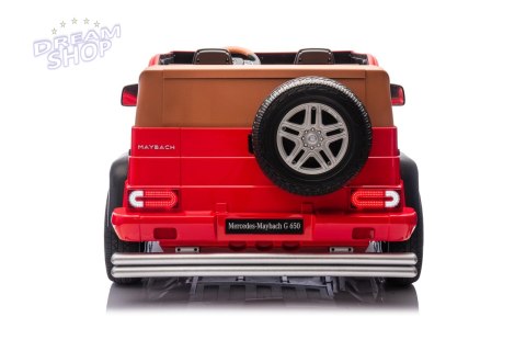 Pojazd Mercedes Benz MAYBACH G650 STRONG Czerwony Pojazd Mercedes Benz MAYBACH G650 STRONG Czerwony
