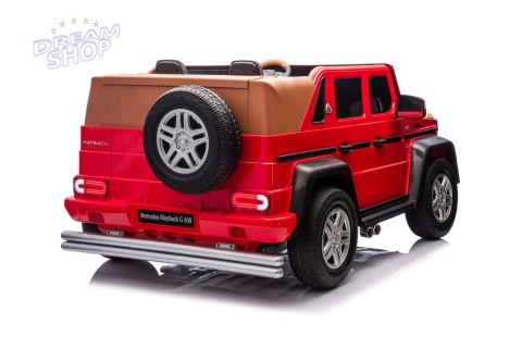 Pojazd Mercedes Benz MAYBACH G650 STRONG Czerwony Pojazd Mercedes Benz MAYBACH G650 STRONG Czerwony