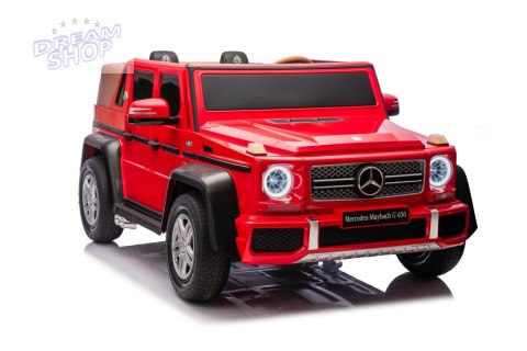 Pojazd Mercedes Benz MAYBACH G650 STRONG Czerwony Pojazd Mercedes Benz MAYBACH G650 STRONG Czerwony