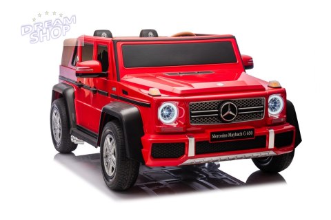 Pojazd Mercedes Benz MAYBACH G650 STRONG Czerwony Pojazd Mercedes Benz MAYBACH G650 STRONG Czerwony