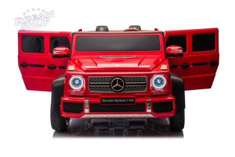 Pojazd Mercedes Benz MAYBACH G650 STRONG Czerwony Pojazd Mercedes Benz MAYBACH G650 STRONG Czerwony