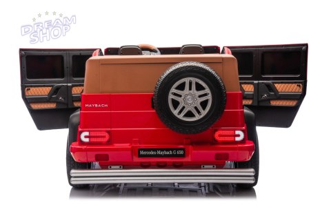 Pojazd Mercedes Benz MAYBACH G650 STRONG Czerwony Pojazd Mercedes Benz MAYBACH G650 STRONG Czerwony