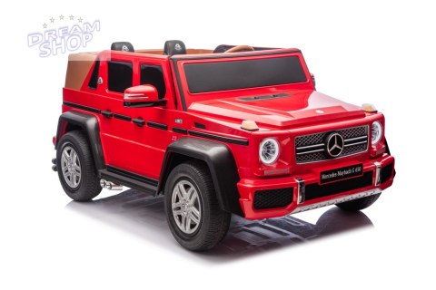 Pojazd Mercedes Benz MAYBACH G650 STRONG Czerwony Pojazd Mercedes Benz MAYBACH G650 STRONG Czerwony