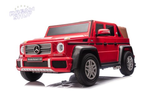 Pojazd Mercedes Benz MAYBACH G650 STRONG Czerwony Pojazd Mercedes Benz MAYBACH G650 STRONG Czerwony