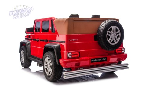 Pojazd Mercedes Benz MAYBACH G650 STRONG Czerwony Pojazd Mercedes Benz MAYBACH G650 STRONG Czerwony