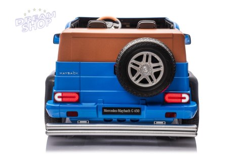 Pojazd Mercedes Benz MAYBACH G650 STRONG Niebieski Pojazd Mercedes Benz MAYBACH G650 STRONG Niebieski