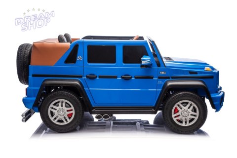 Pojazd Mercedes Benz MAYBACH G650 STRONG Niebieski Pojazd Mercedes Benz MAYBACH G650 STRONG Niebieski