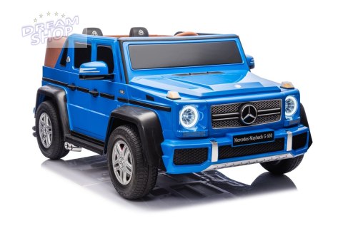 Pojazd Mercedes Benz MAYBACH G650 STRONG Niebieski Pojazd Mercedes Benz MAYBACH G650 STRONG Niebieski